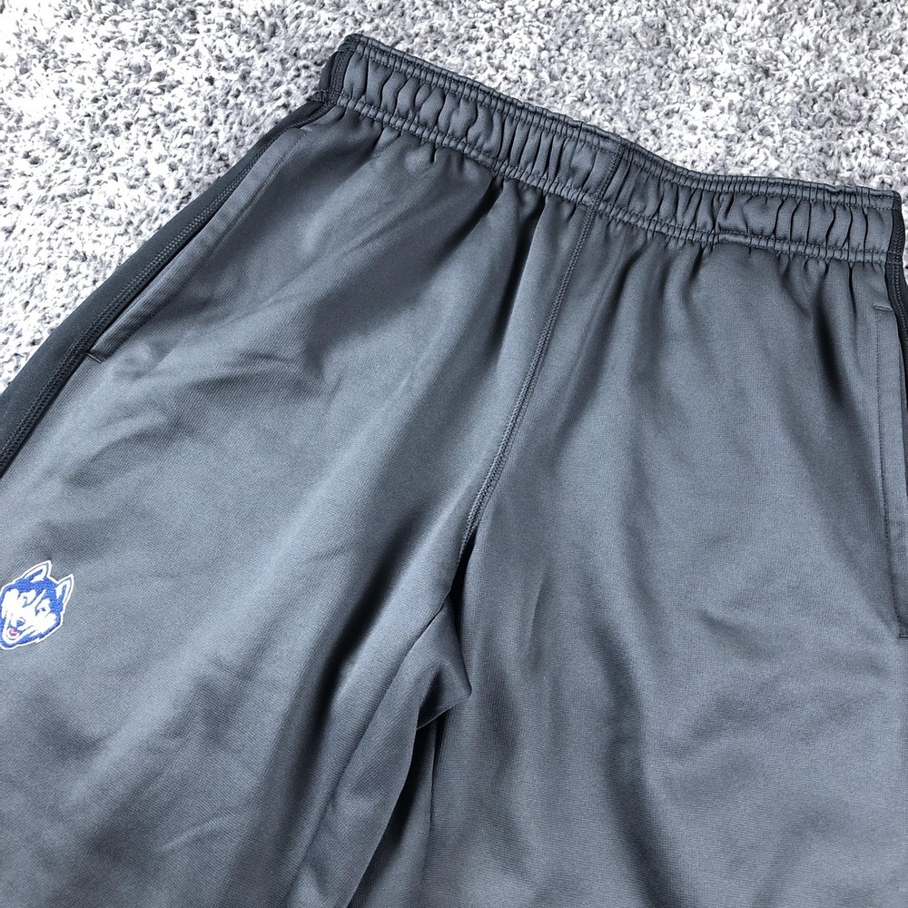 UConn Huskies Pants Mens‎ Medium Gray NCAA Basketball Nike Therma Fit Warm Up